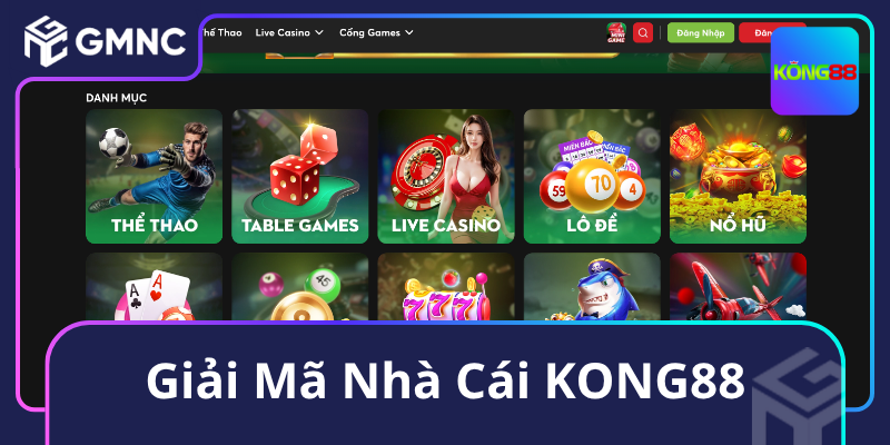 Giải Mã Nhà Cái KONG88