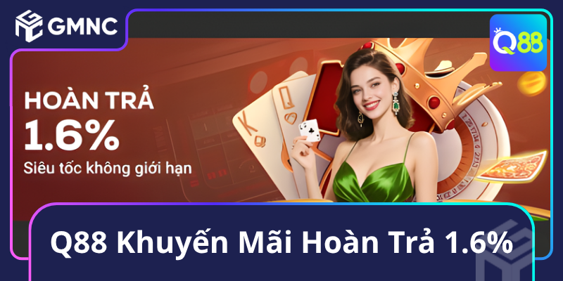 Q88 Khuyến Mãi Hoàn Trả 1.6%