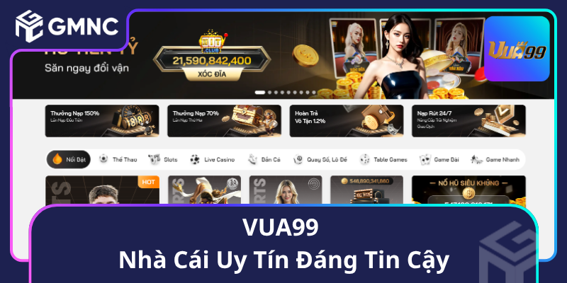 VUA99 - Nhà Cái Uy Tín Đáng Tin Cậy