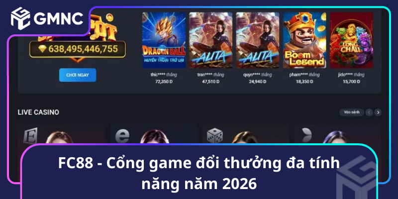 Fc88 Cong Game Doi Thuong Da Tinh Nang Nam 2026